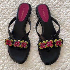 Liz Claiborne Floral Sandal Size 10M